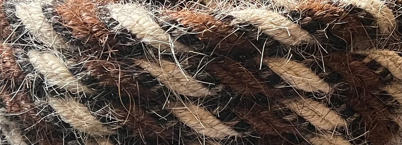 Horsehair Mecate Reins 5/8inch x 22ft