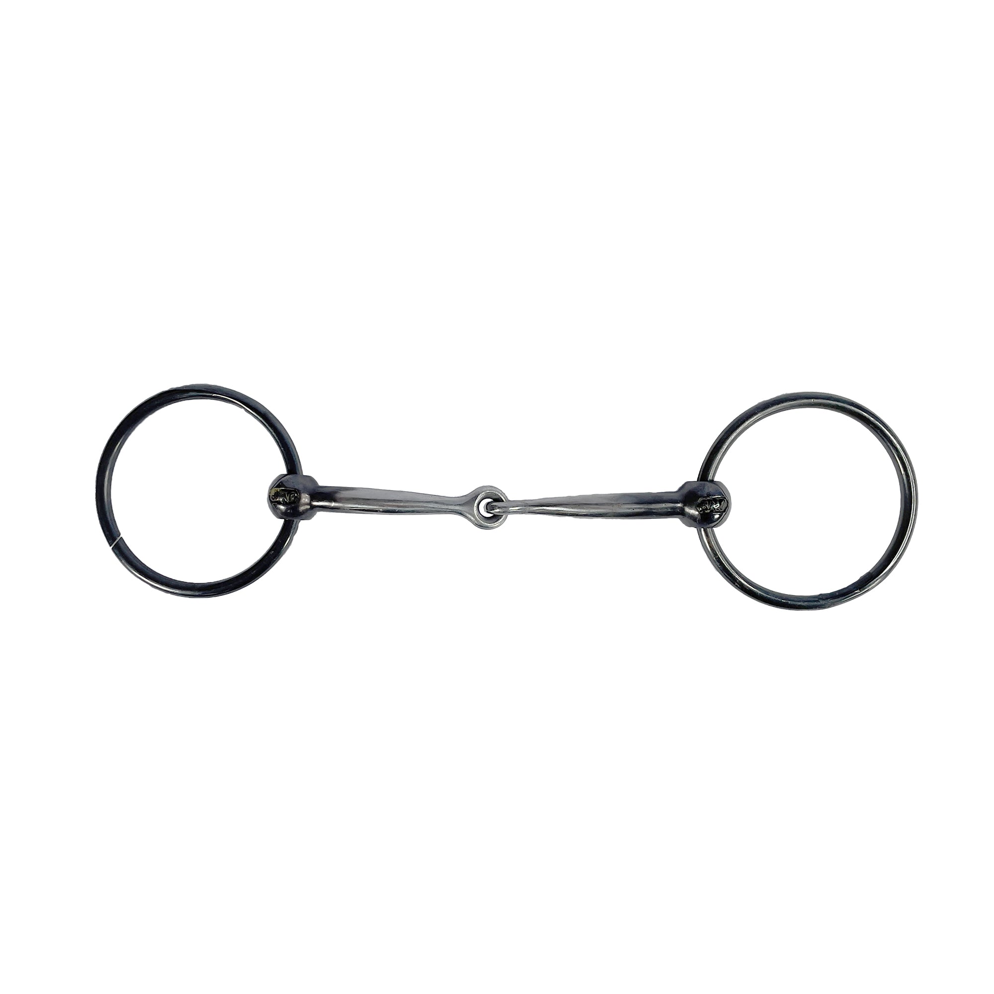 Jeremiah Watt Blued Loose Ring Snaffle bit 5.25 inches