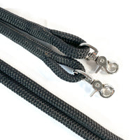 Clip on/finesse rope reins 