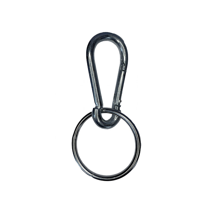 Carabiner Clip with Round Ring Set