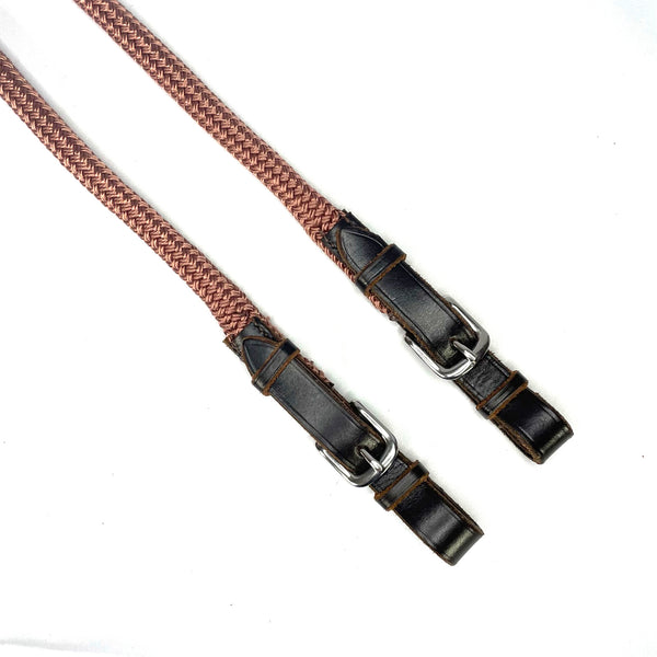Rope Reins with Buckles Approved for Dressage