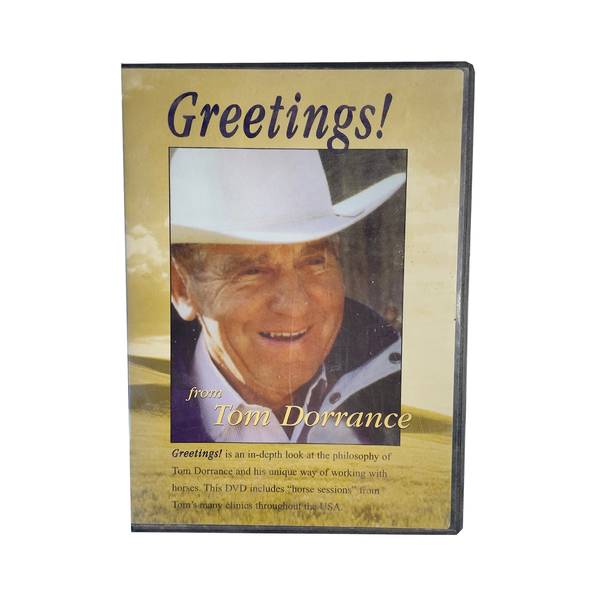 Greetings DVD by Tom Dorrance